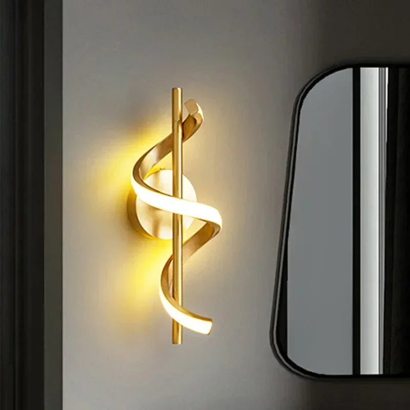 Modern LED Wall Lamp Creative Wall Sconce For Living Room Dining Room Bedroom Bedside Home Decor Indoor Lighting Fixture Lustre