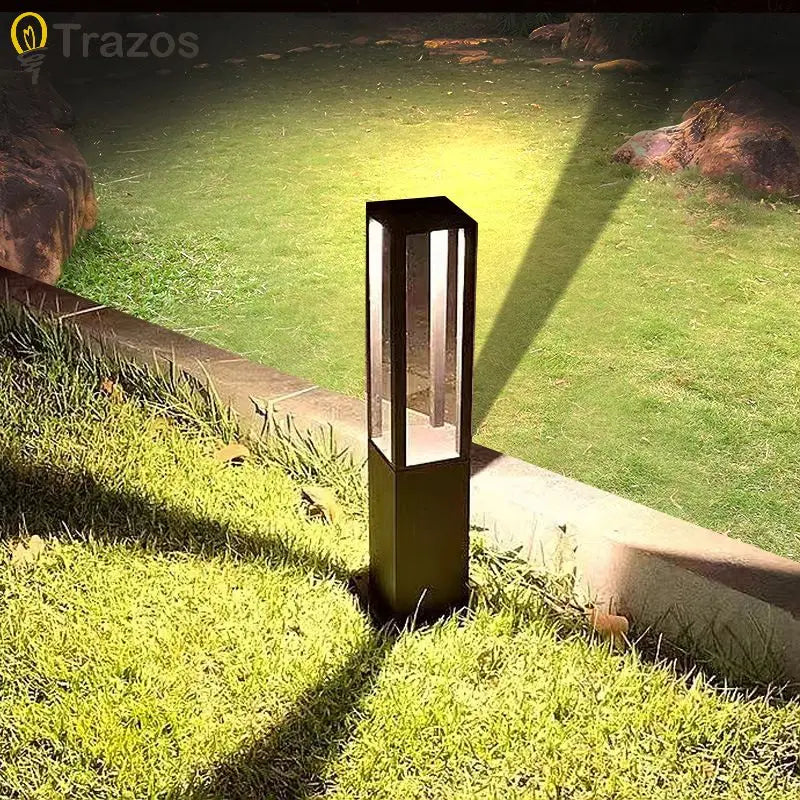 Outdoor Lawn Light Villa Household Street Light IP65 Waterproof Garden Modern Simple Led Ground Inserted Grass Garden Ground