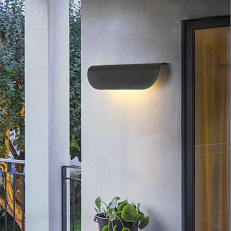 Waterproof Simple LED Wall Lamp Modern Outdoor/Indoor IP65 Entrance Decor Sconce Garden Porch Bedside Home Wall Lights Luminaire