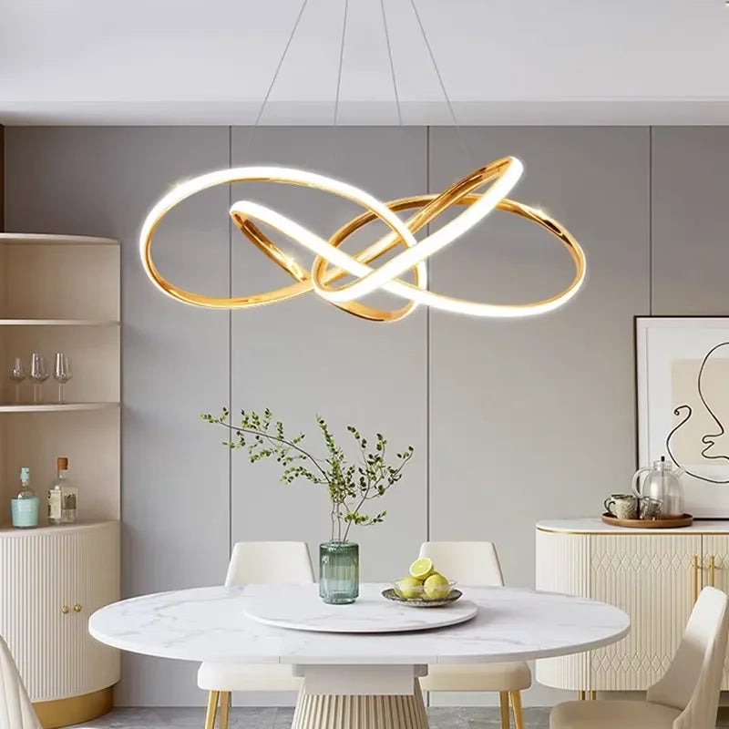 Chandelier for Dining Room Nordic Pendant lights Modern Dining Room Living Room Lamp Luxury Bedroom Lustres Door Decoration