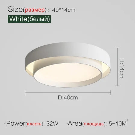 Nordic Bedroom Ceiling Lamp Minimalist Modern Ceiling Light for Living Room Kitchen Study Home Indoor Lighting Decor Fixtures