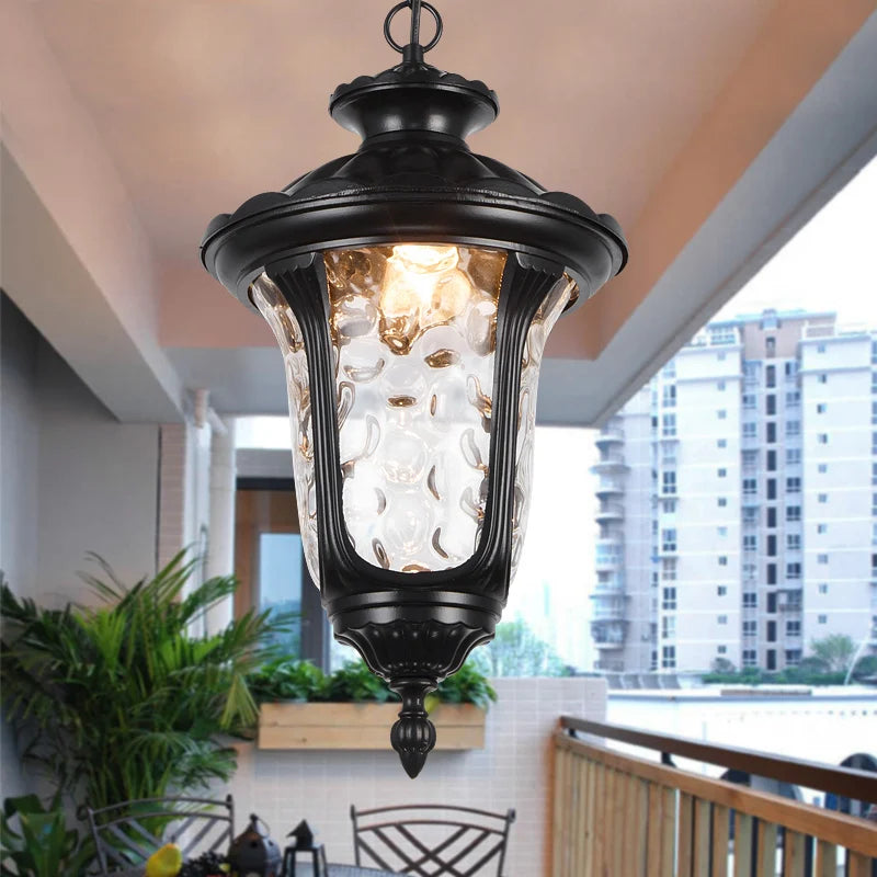 European-Style E27 Chandelier Waterproof Outdoor Courtyard / Grape Rack / Gazebo Light Balcony / Aisle / Corridor Pendent Light