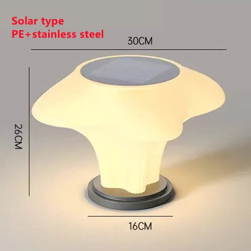 Solar Pillar Lamp Villa Outdoor Gate Door Pier Light Waterproof Garden Lamp Entrance Landscape Pillar Fence Wall Lamp Post Light