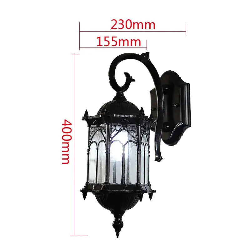 Retro Outdoor Wall Light Favorable Europe Villa Sconce Lamp Waterproof Exterior Garden Doorway Lighting