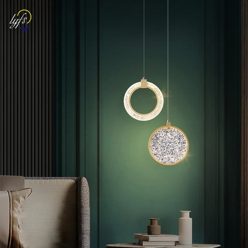 LED Nordic Pendant Lights Indoor Lighting Hanging Lamp Luxury Home Decoration Dining Tables Living Room Bedroom Bedside Light