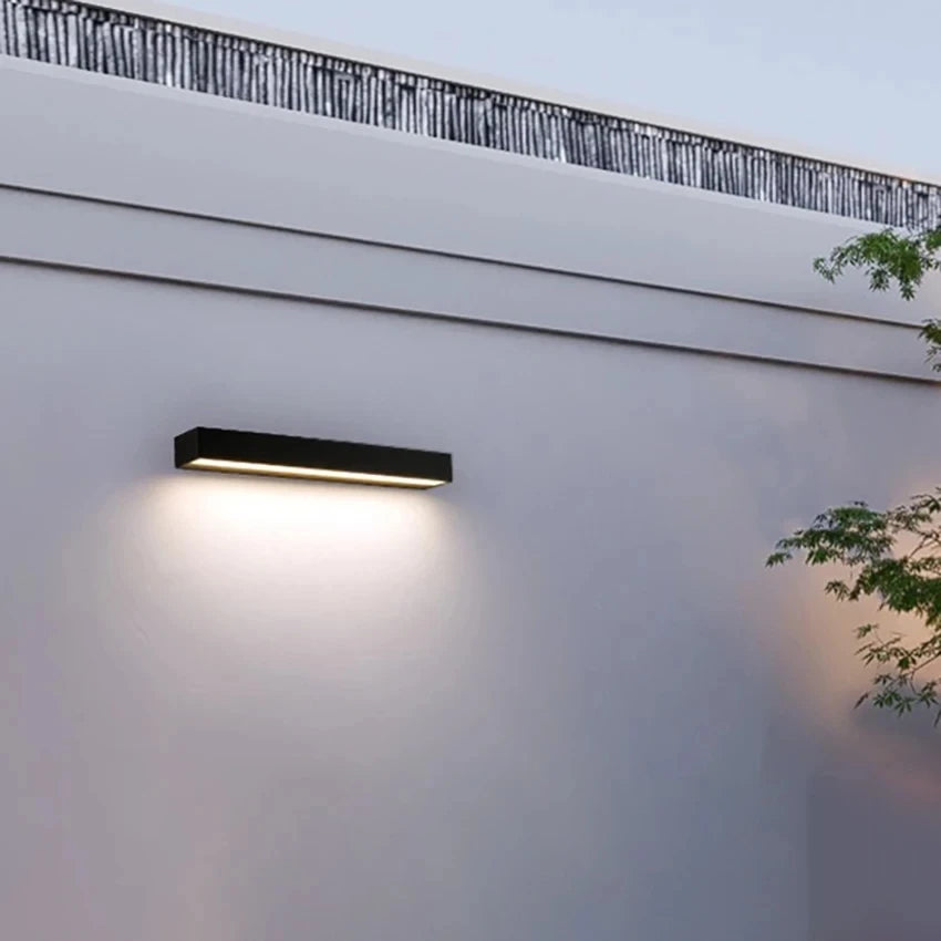 Outdoor waterproof IP65 LED wall lights, door headlights, balcony, courtyard, exterior wall lights, courtyard, outdoor gardening