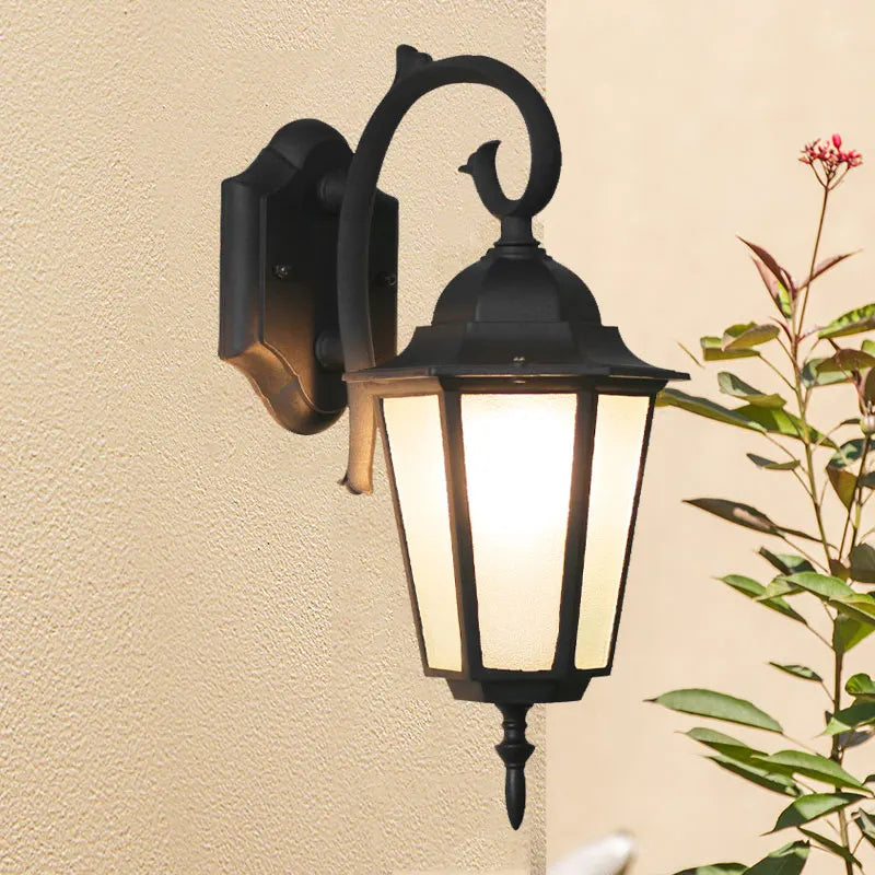 Retro Outdoor Waterproof Wall Lamp Living Room/Balcony Lamp Creative Stair Corridor Decorative Garden Lamp