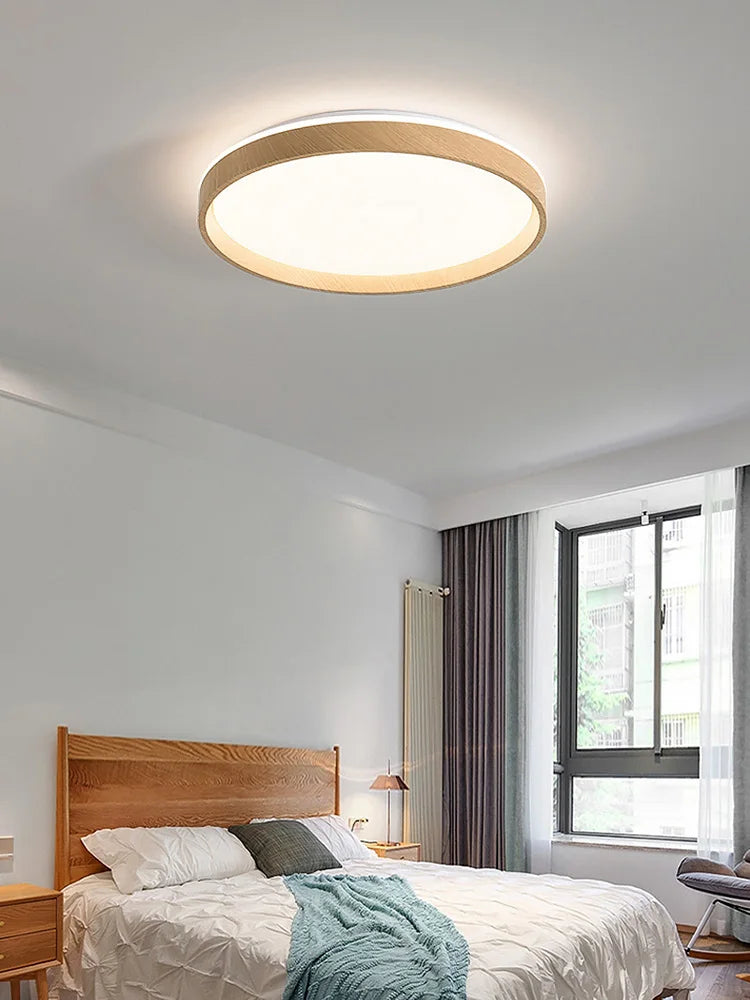 LED ceiling lamp bedroom lamp 2022 new simple modern atmosphere round study lamp balcony room lamp