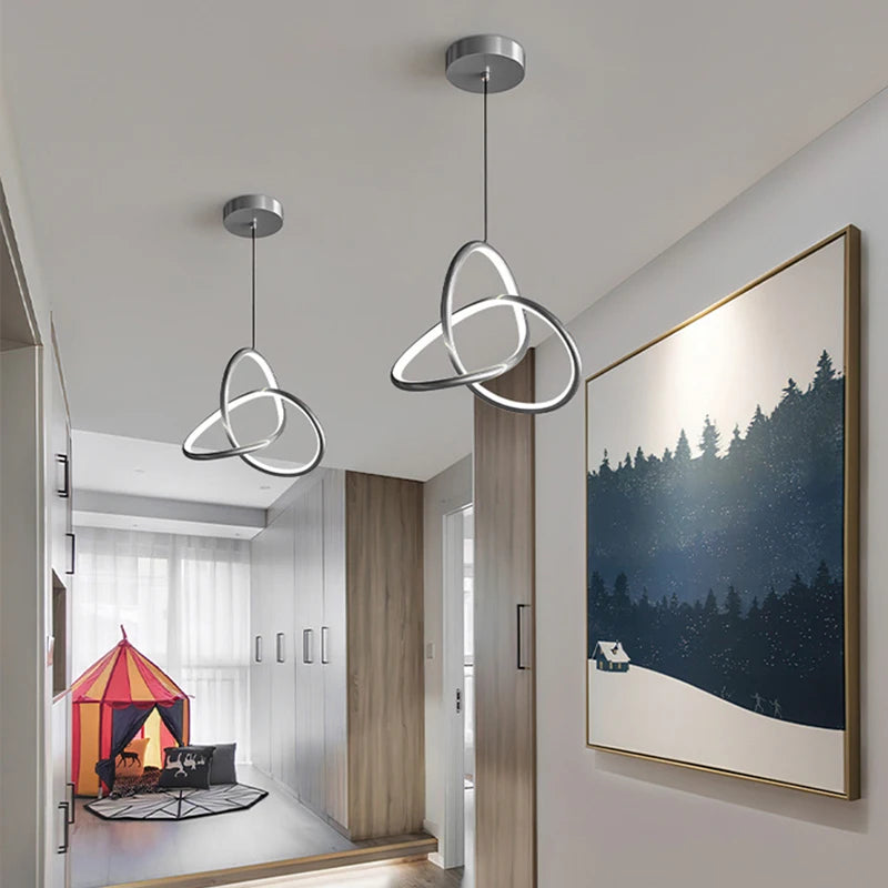 Lustre LED Pendant Lights Hanging Lamps For Ceiling Bedroom Bedside Dining Tables Living Room Decoration Nordic Pendant Lamp