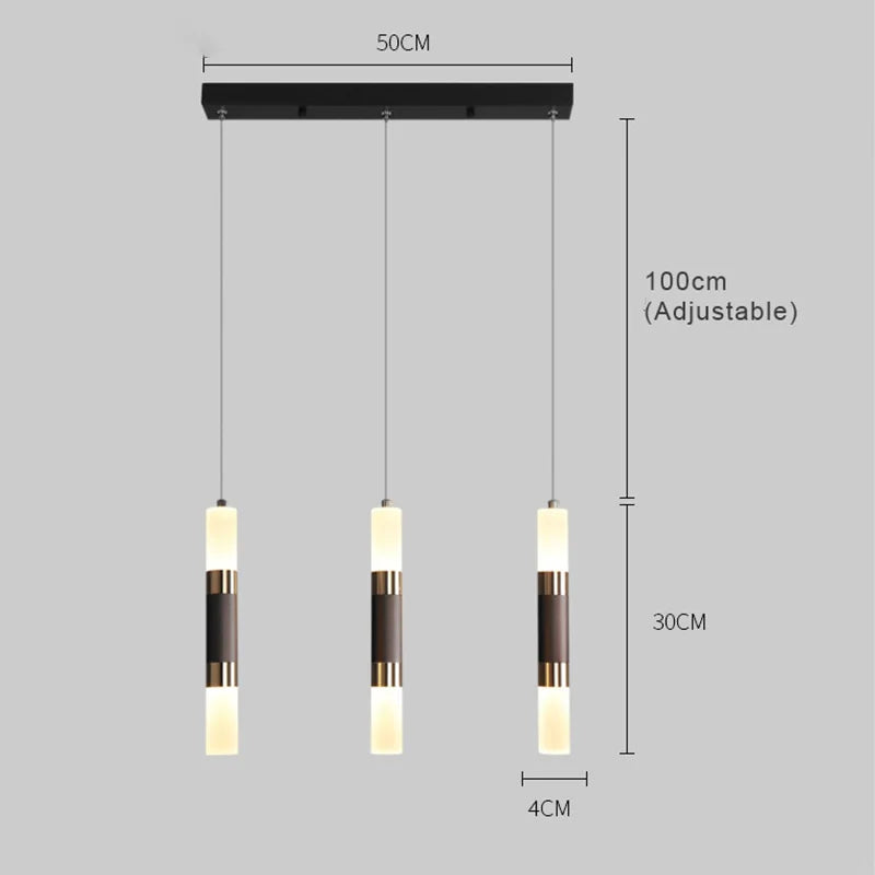 Nordic LED Pendant Light Indoor Lighting For Home Hanging Lamp Living Room Bedroom Aisle Decoration Minimalist Crystal Lam