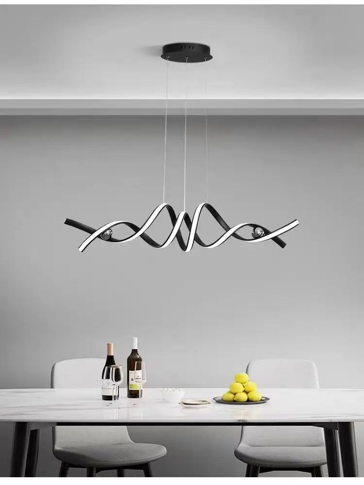 LED Pendant Light long hanging For dining room or living room kitchen  chandelier designer  simple lighting fixture