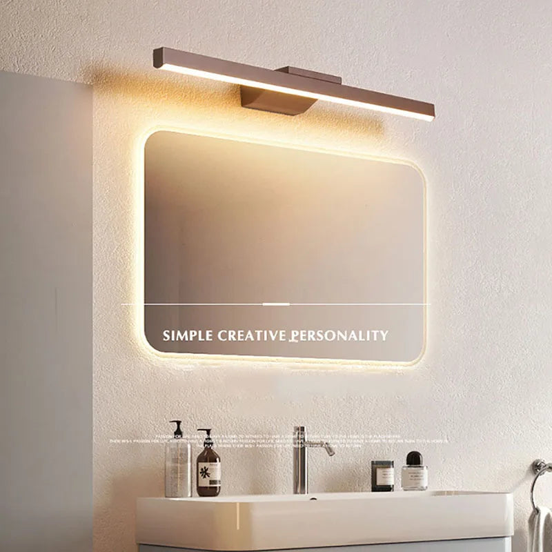 Bathroom LED Wall Lamp Wall Sconce Modern Mirror Headlight for Toilet Stairs Aisle Vanty Lamps Home Decorations Fixture Luster