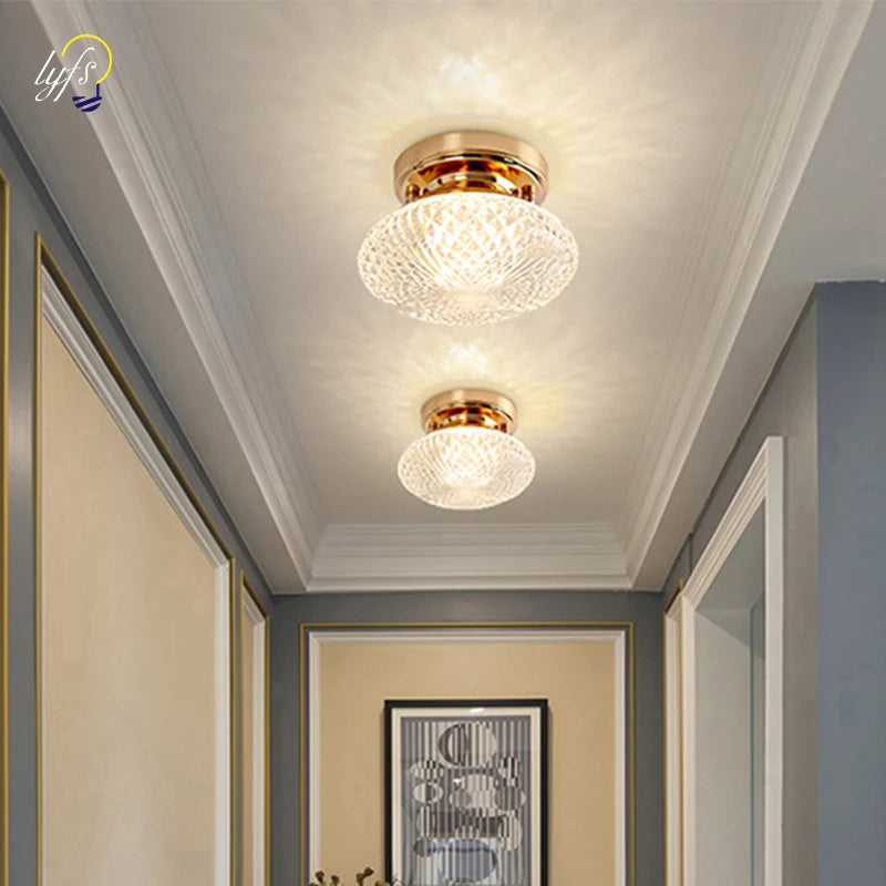 Modern LED Ceiling Lamp Indoor Lighting Aisle Corridor Entrance Bedroom Room Balcony Cloakroom Decoration Ceiling Light