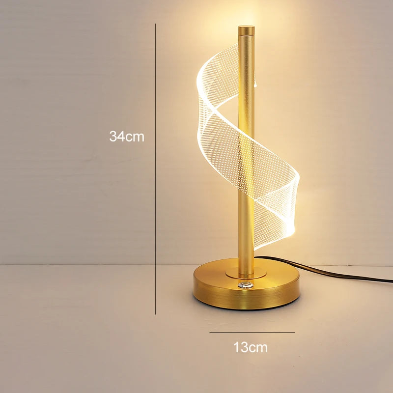 Modern LED Table Lamps Indoor Lighting Touch Switch Dimmable Home Bedroom Bedside Light Living Room Hotel Decoration Desk Lamp