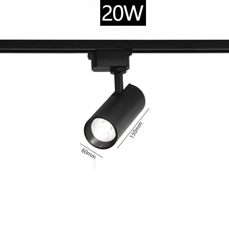 LED Track Light 110V 220V Spotlight Track Rail Lighting Fixture for Clothing Store Kitchen Indoor Light Spot Led Track Lamp