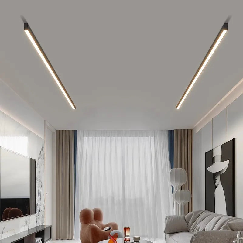 Modern minimalist, bar shaped, balcony, bedroom, living room, foyer, bedside, ceiling light, eye protection LED home decoration