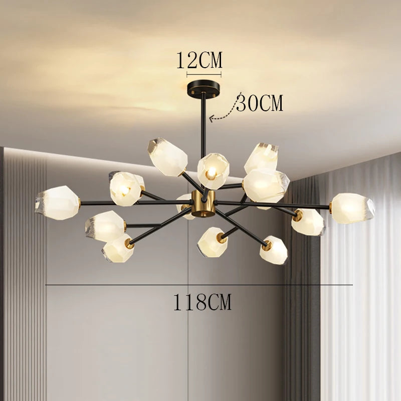 Nordic home decor dining room Pendant lamp lights indoor lighting Ceiling lamp hanging light chandelier lamps for living room