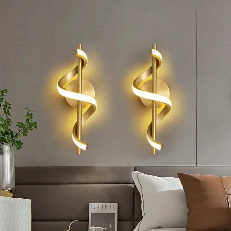 Modern LED Wall Lamp Creative Wall Sconce For Living Room Dining Room Bedroom Bedside Home Decor Indoor Lighting Fixture Lustre