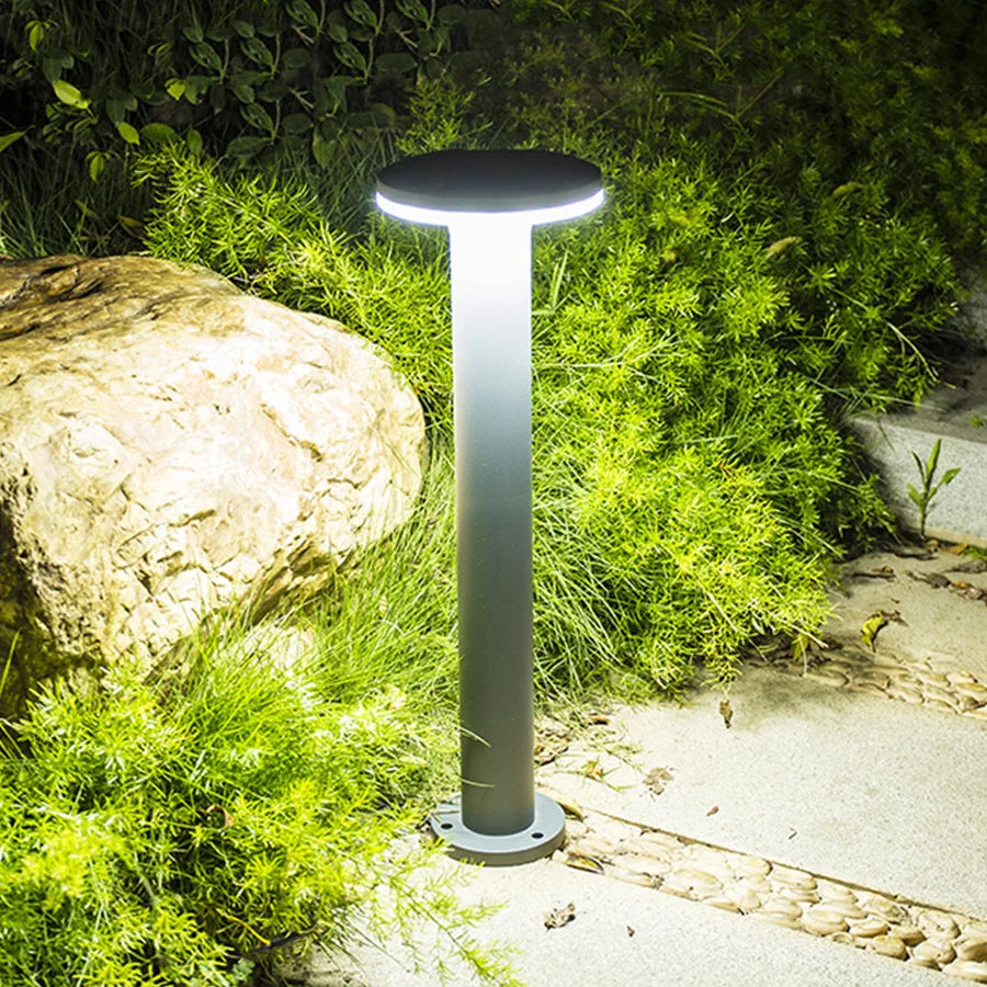 18W Outdoor Garden Path Light Landscape Lawn Lamps Waterproof Villa Backyard Street Bollards Lawn Light