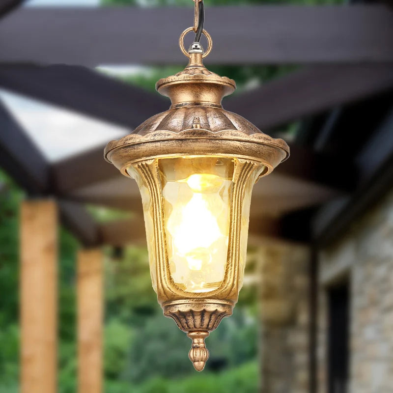 European-Style E27 Chandelier Waterproof Outdoor Courtyard / Grape Rack / Gazebo Light Balcony / Aisle / Corridor Pendent Light