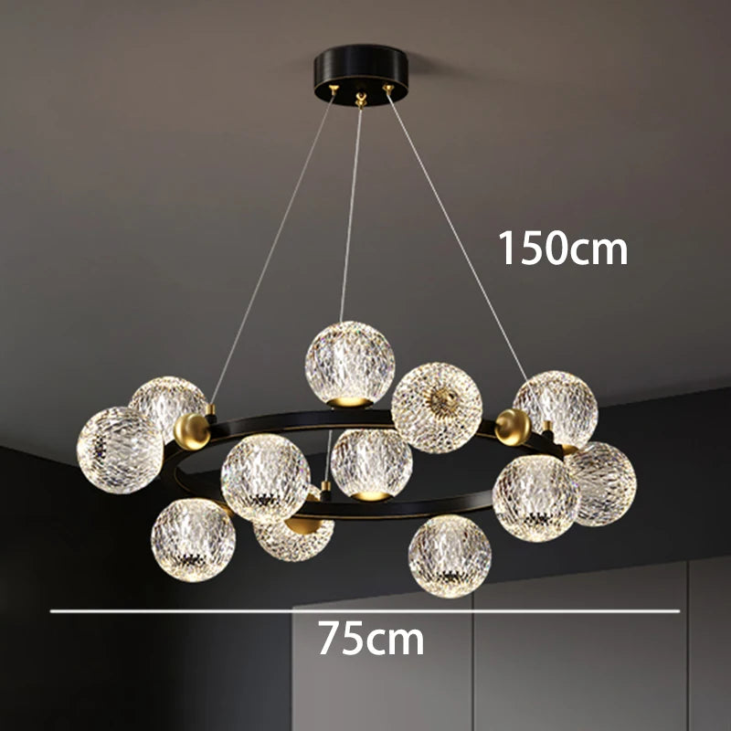 Modern home decor led lights pendant light lamps for living room Chandeliers for dining room hanging light indoor lighting