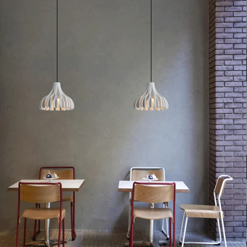 Restaurant Living Room Chandelier Designer Macaron Resin Lamps Bar Table Creative Commercial Decoration Nordic Pendant Lights