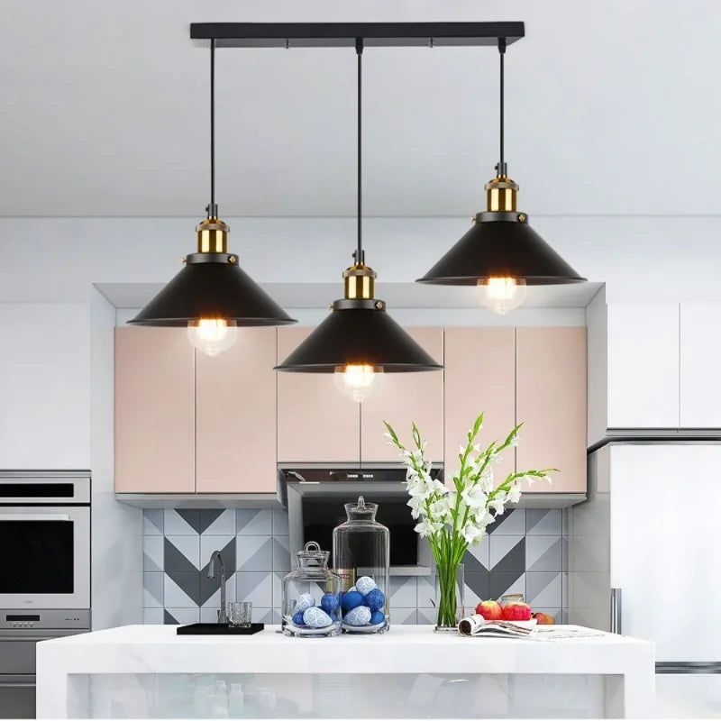 Nordic Industrial Style Pendant Light Postmodern Hanglamp Bedroom Dining Room Bar Decor Luminaire Suspension Kitchen Fixtures