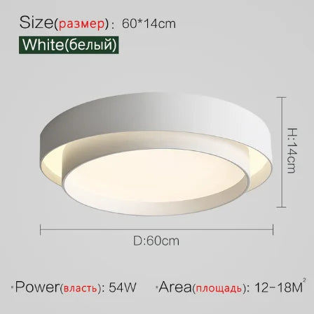 Nordic Bedroom Ceiling Lamp Minimalist Modern Ceiling Light for Living Room Kitchen Study Home Indoor Lighting Decor Fixtures