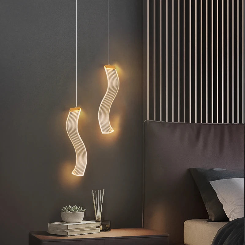 LED Pendant Light Hanging Lamps For Interior Lighting Home Bedroom Bedside Dining Table Living Room Decoration Pendant Lamp