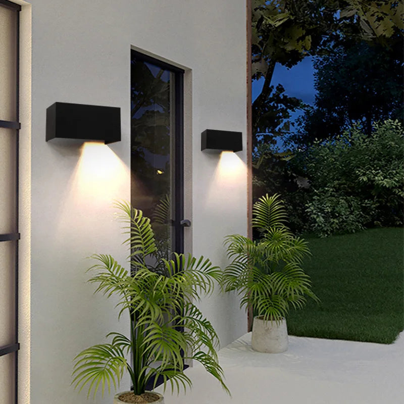 Led Outdoor Wall Light Waterproof G9 bulb rechangeable Led Outdoor Lighting Porch Balcony Garden Lights Wall Lamp