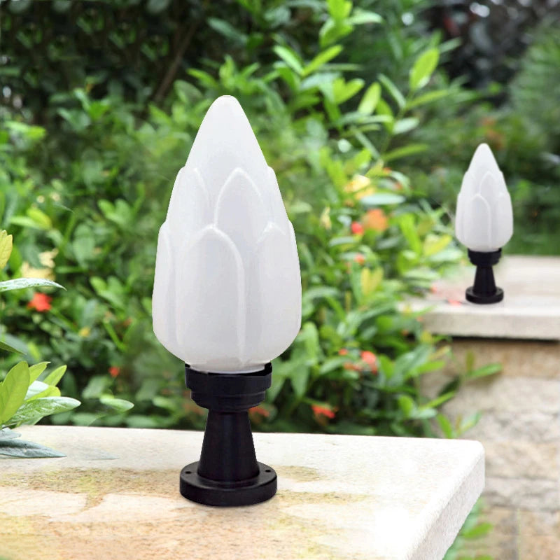 Pillar lamp garden lamp garden villa gate column lamp household outdoor waterproof fence outdoor pillar lamp