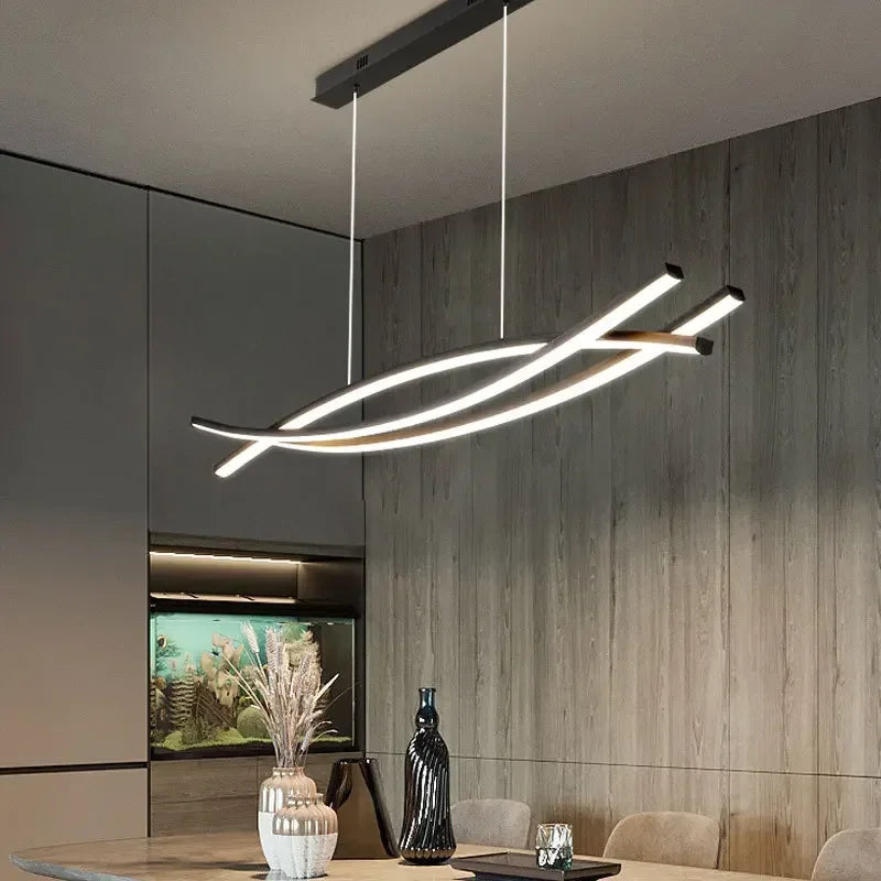 Modern LED Pendant Lamp For Living Dining Room Kitchen Bedroom  Luxury Chandelier Home Decor Indoor Lighting Fixture Luster