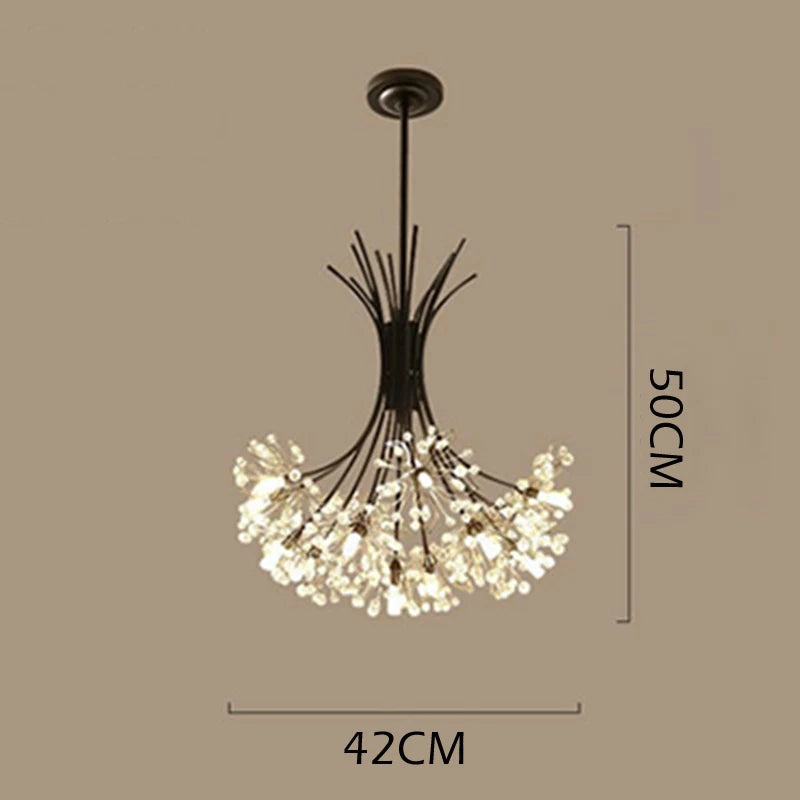 Nordic Postmodern Dandelion Bedroom, Living Room, Dining Room, Hanging Lamp, Warm And Creative Home Ceiling Hanging Lamp