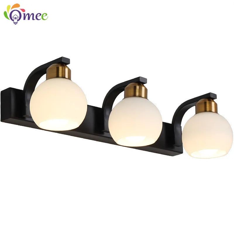 Makeup Mirror LED Light wall Bulbs Vanity Lights Bathroom Dressing Wall Lighting Glass Cover E14 LED Wall Light For Mirror Light