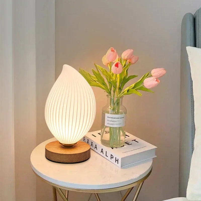 LED Flower Table Lamp USB Button Dleep Sleep For Home Livingroom Bedroom Bedside Desktop Atmosphere LED Flowers Decor Table Lamp