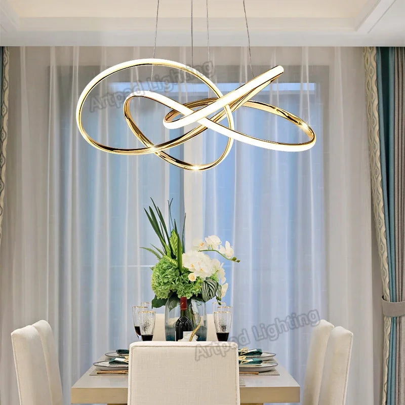 Chandelier for Dining Room Nordic Pendant lights Modern Dining Room Living Room Lamp Luxury Bedroom Lustres Door Decoration