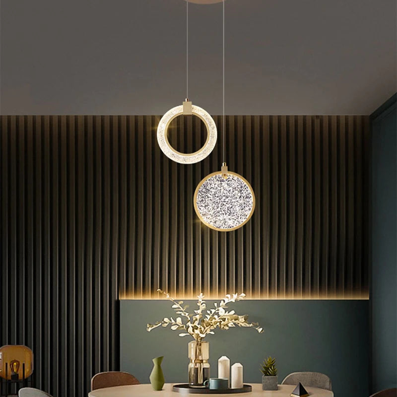 LED Nordic Pendant Lights Indoor Lighting Hanging Lamp Luxury Home Decoration Dining Tables Living Room Bedroom Bedside Light