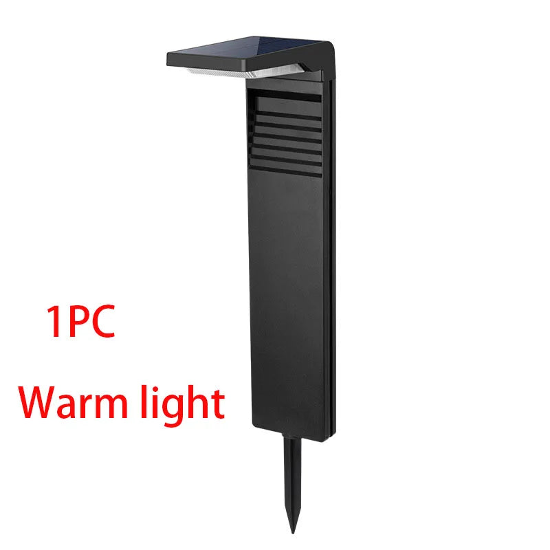 Solar Portable Home Emergency Camping Lawn Lamp Outdoor Waterproof LED Light Pathway Landscape Garden Lights for Yard Walkway