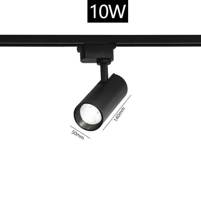 LED Track Light 110V 220V Spotlight Track Rail Lighting Fixture for Clothing Store Kitchen Indoor Light Spot Led Track Lamp