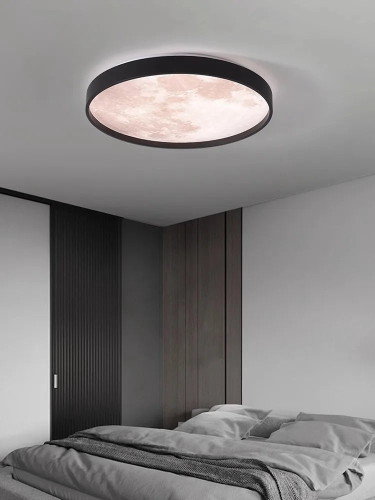 Moon Ceiling Llight Nordic Modern Bedroom Lamp Balcony LED Children Ceiling Lamp Aisle Corridor Home Decor Design Loft Wall Lamp