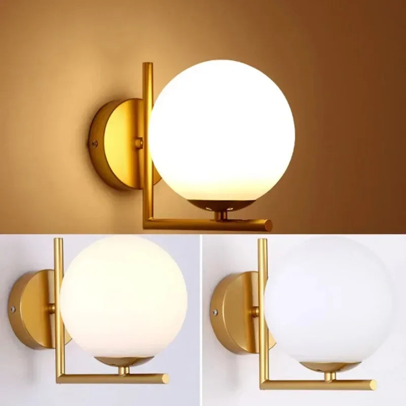 Modern Wall Led Lights Minimalist Office Living Room Study Bedroom Bedside Background Home-appliance Interior Decor Sconce Lamps