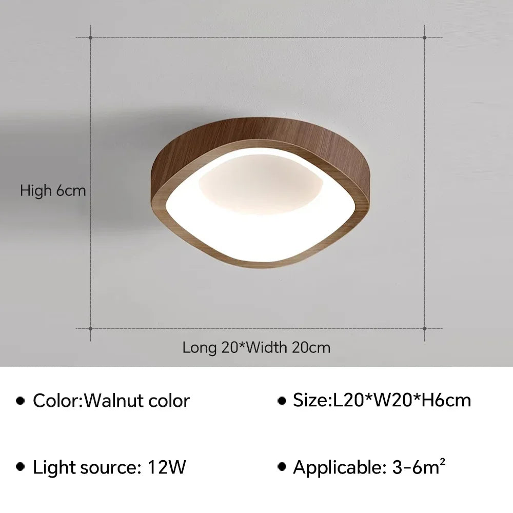 Nordic LED Ceiling Lamp For Living Dining Room Bedroom Aisle Cloakroom Balcony Ceiling Chandelier Indoor Decor Lighting Fixtures