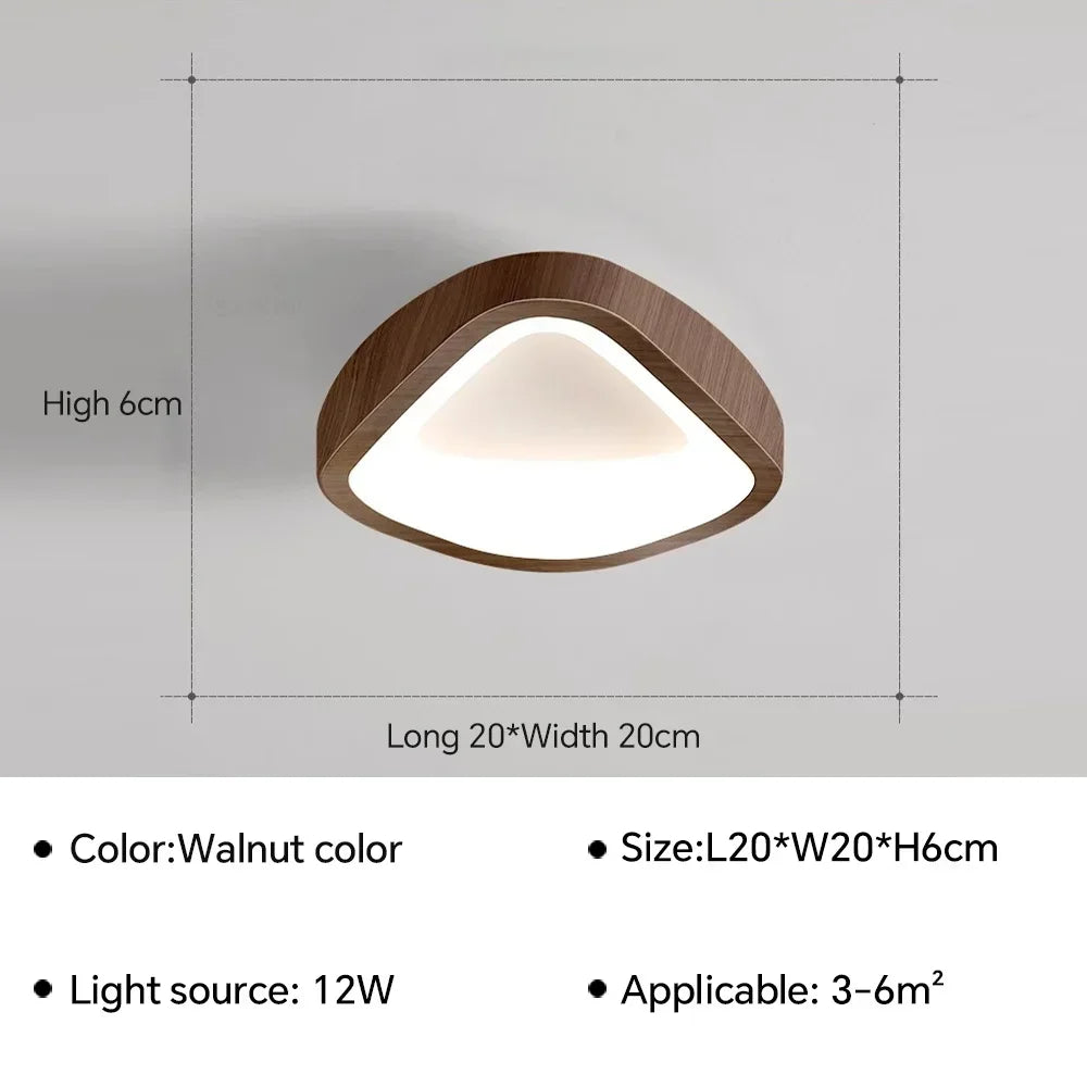 Nordic LED Ceiling Lamp For Living Dining Room Bedroom Aisle Cloakroom Balcony Ceiling Chandelier Indoor Decor Lighting Fixtures