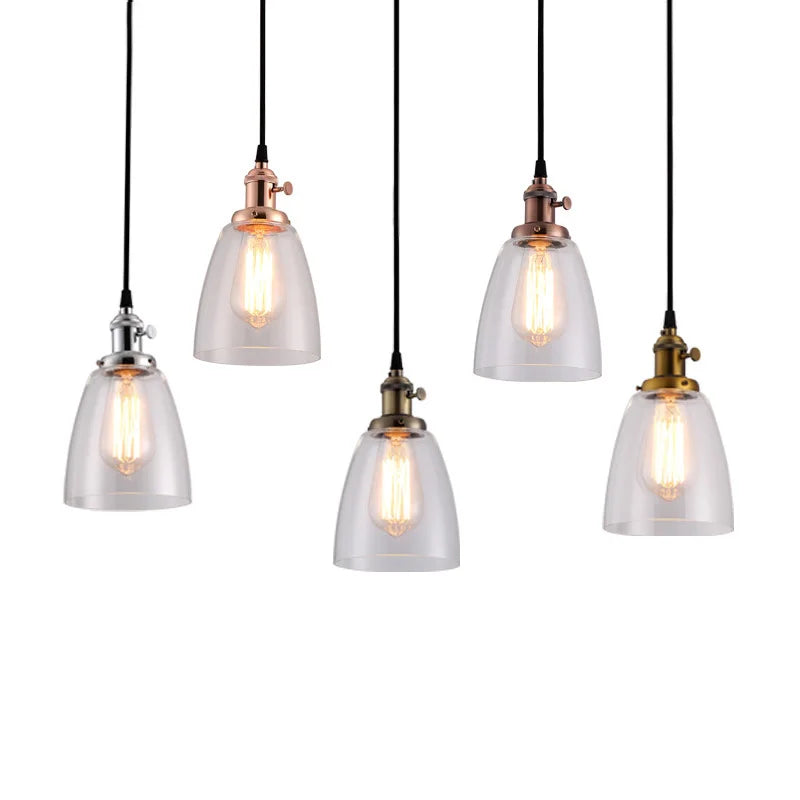 Nordic Pendant Lights Indoor Lighting Hanging Lamp Home Decoration Living Room Dining Tables Bar Cafe Creative Glass Light