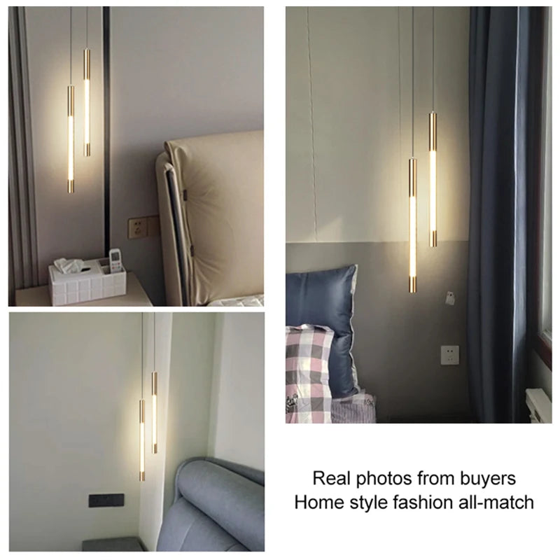 Nordic LED Pendant Lights Indoor Lighting Bedroom Bedside Living Dining Table Room Corridor Home Decoration Hanging Pendant Lamp