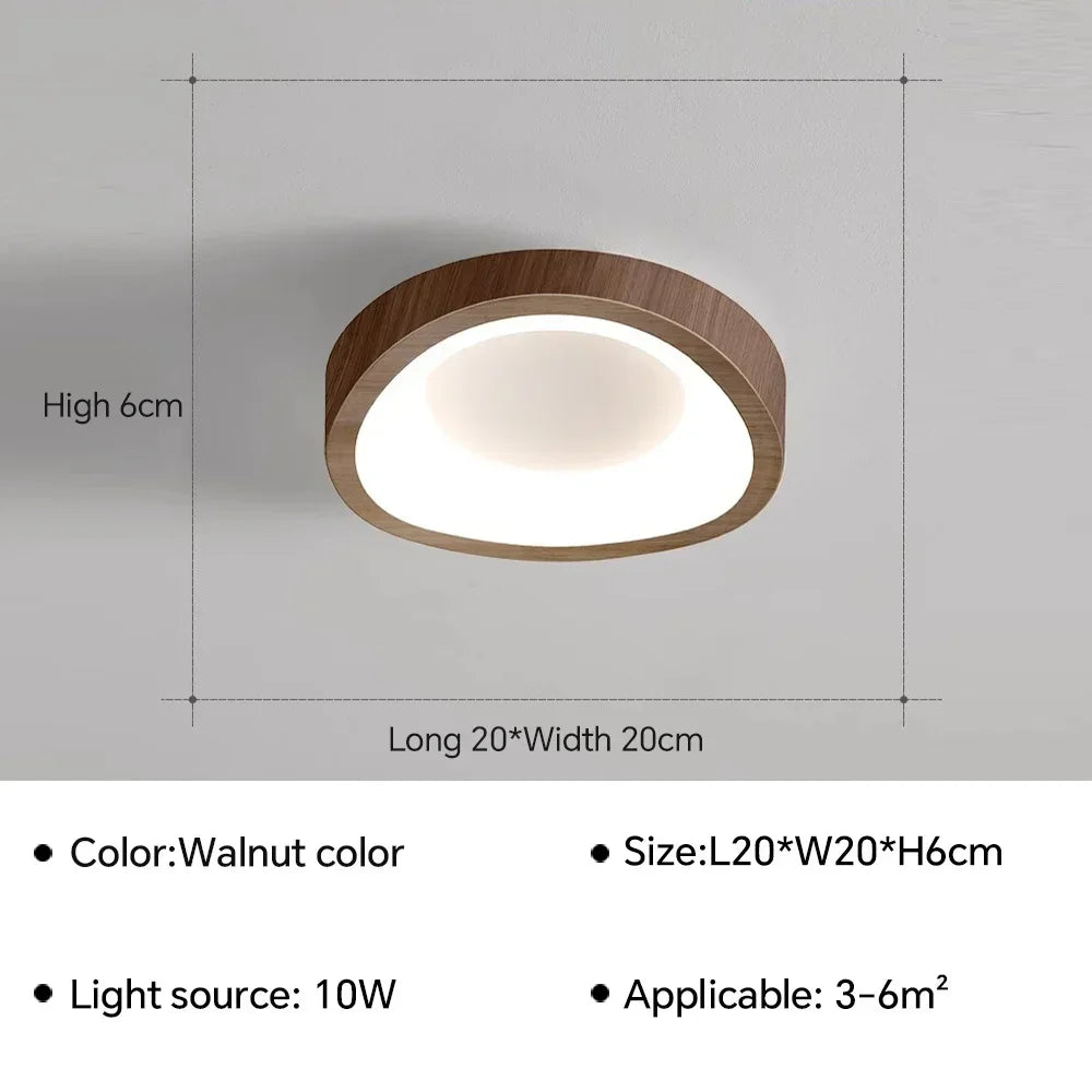 Nordic LED Ceiling Lamp For Living Dining Room Bedroom Aisle Cloakroom Balcony Ceiling Chandelier Indoor Decor Lighting Fixtures