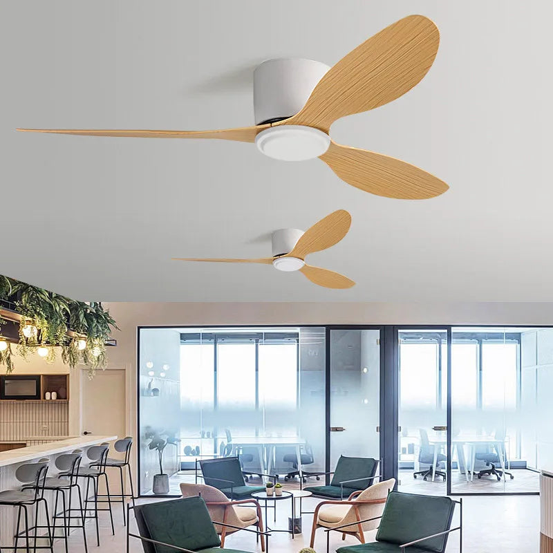 Ceiling fan 42 inch room fan fans for room to cool 110V 220V large home fan  changing light super silent fans for room with