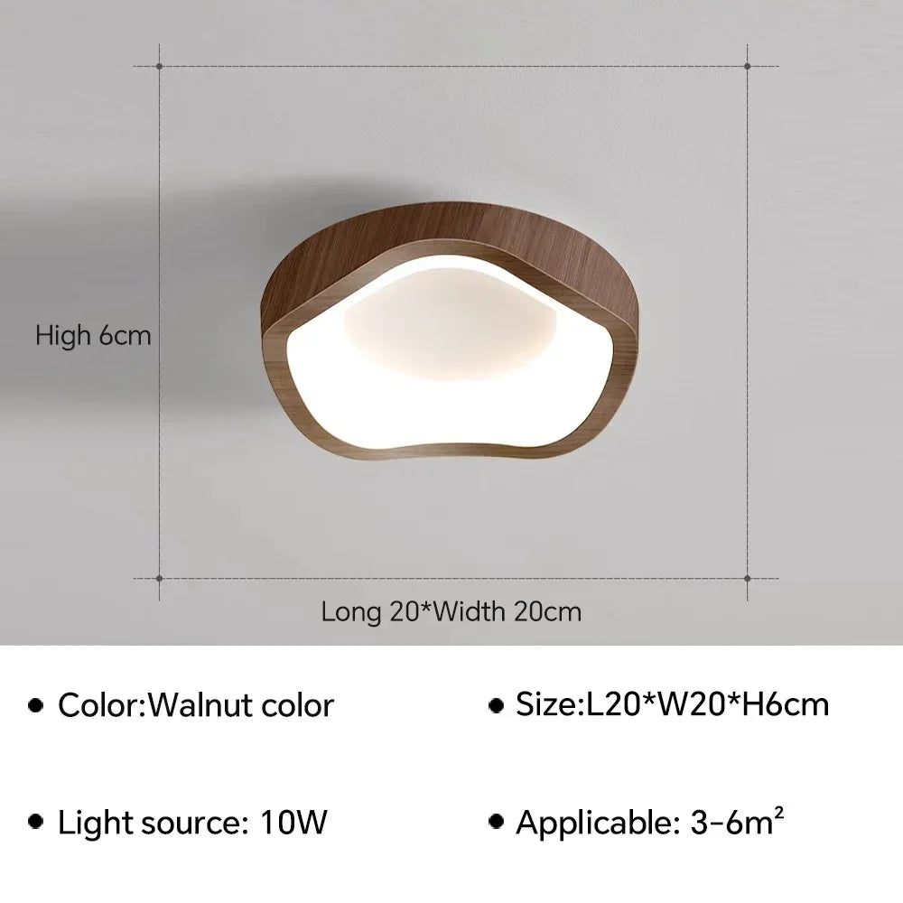 Nordic LED Ceiling Lamp For Living Dining Room Bedroom Aisle Cloakroom Balcony Ceiling Chandelier Indoor Decor Lighting Fixtures