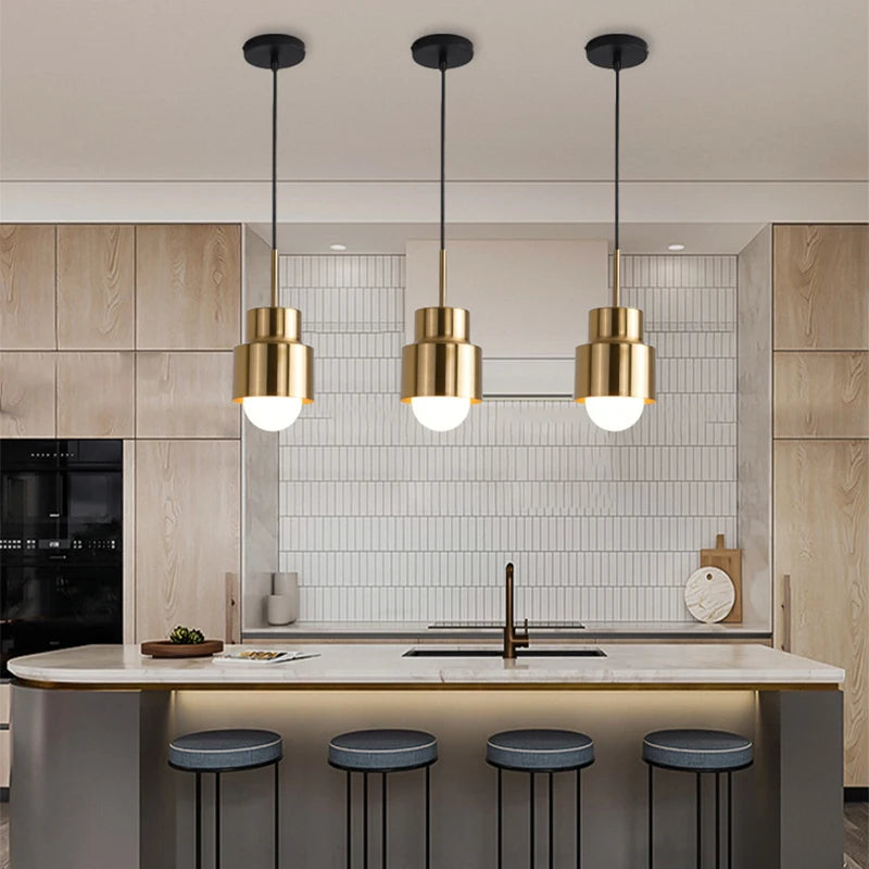 Nordic Pendant Lights Interior Lighting Home Appliance LED Hanging Lamp Home Decoration Living Room Kitchen Bedroom Bedside Lamp