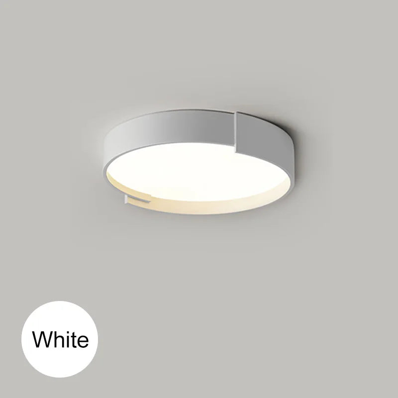 Modern Minimalist Led Ceiling Chandelier Lighting Living Room Circle Light Kitchen Fixtures Bedroom Decor Lamp Dimmable Luces